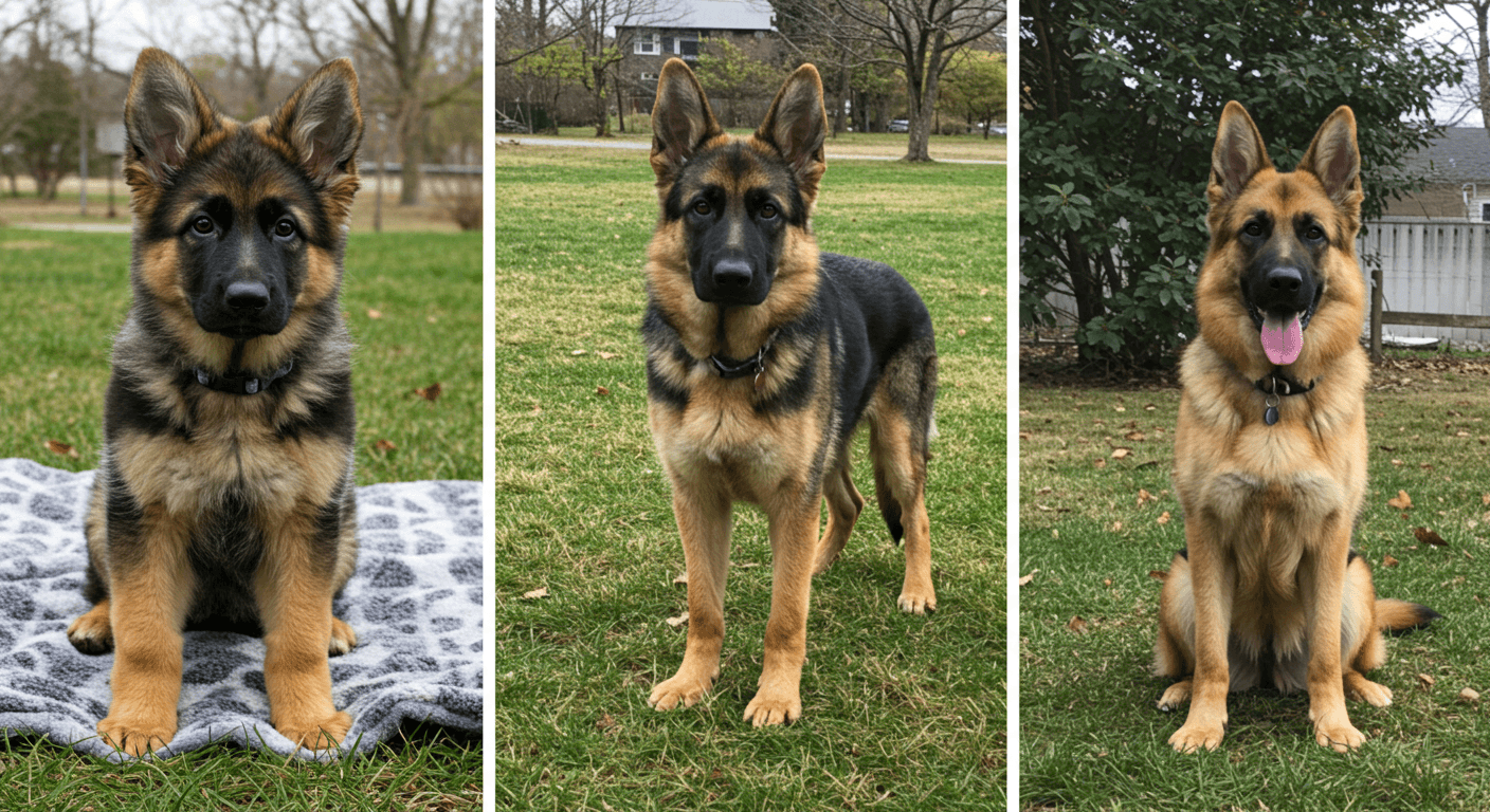 German Shepherd Weight Chart by Age