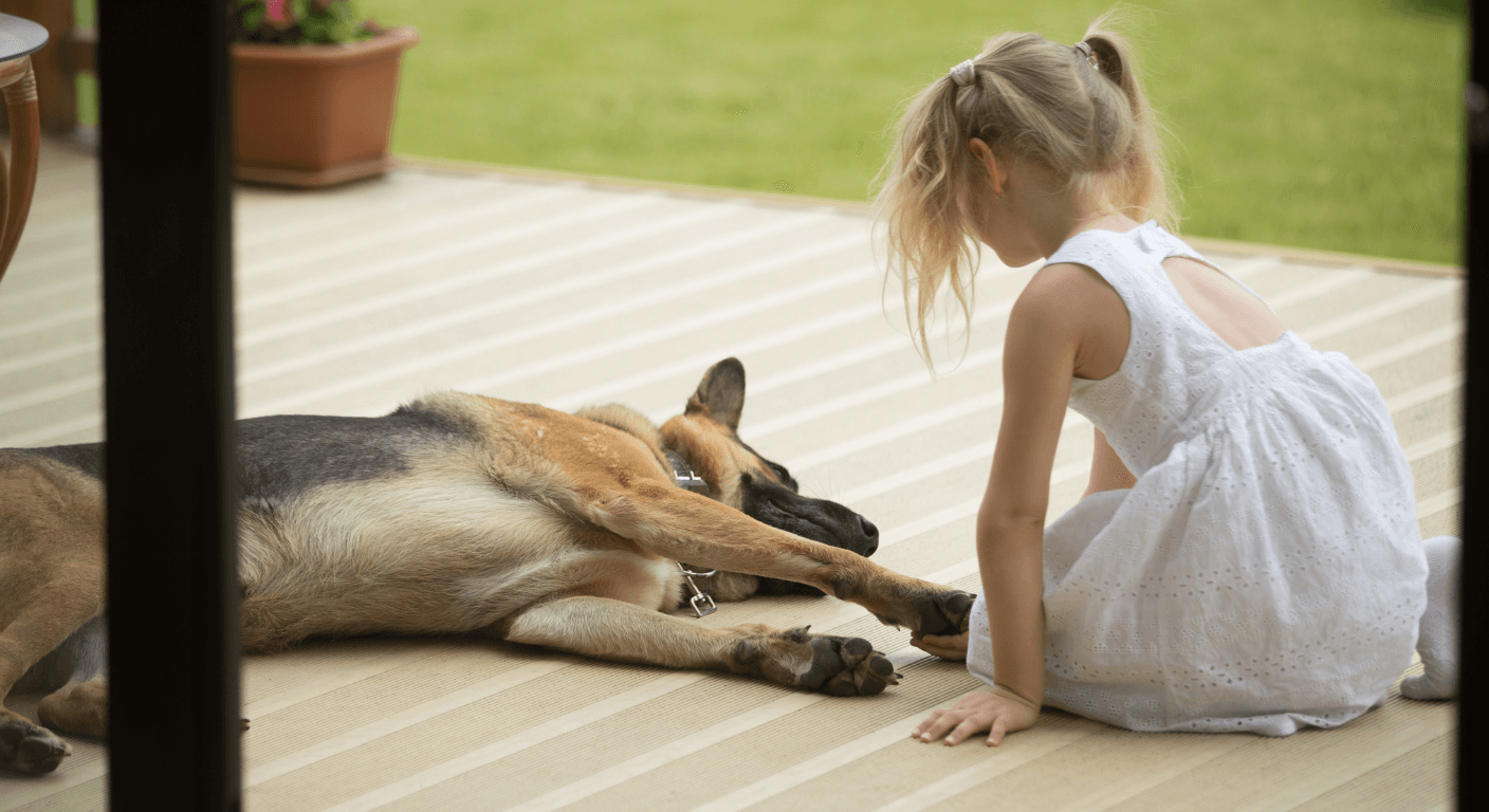 Are German Shepherds Naturally Good With Kids